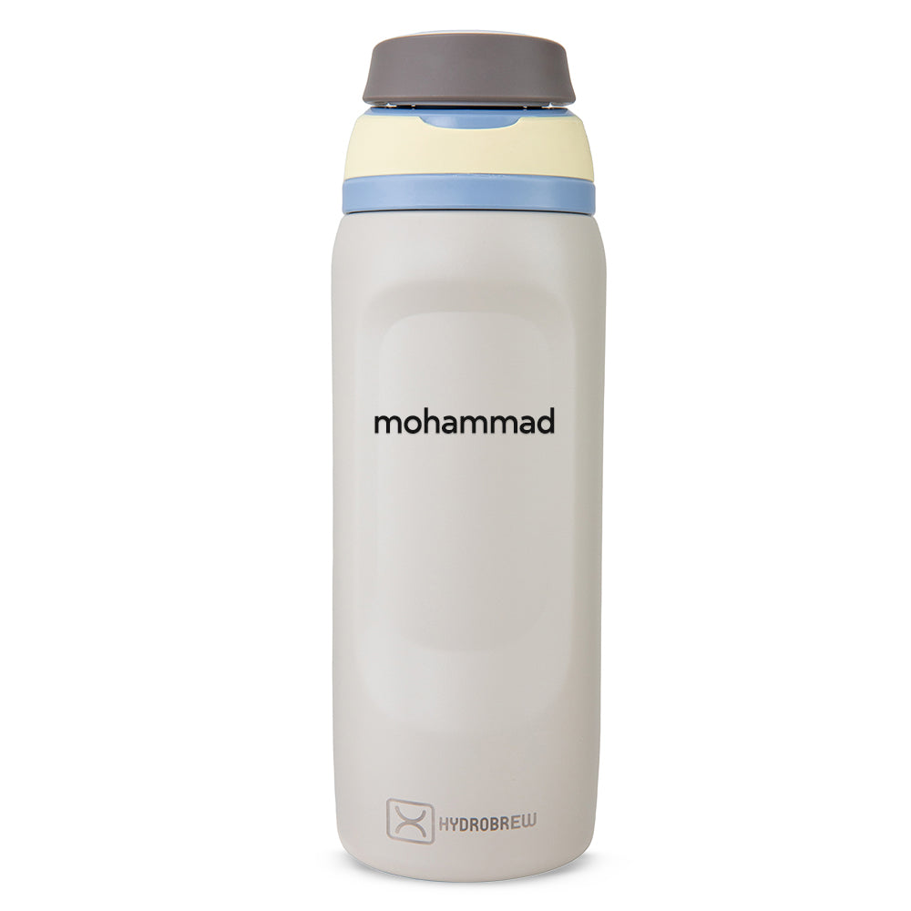Hydrobrew Personalized Sip Switch Stainless Steel Water Bottle - Urban Stone