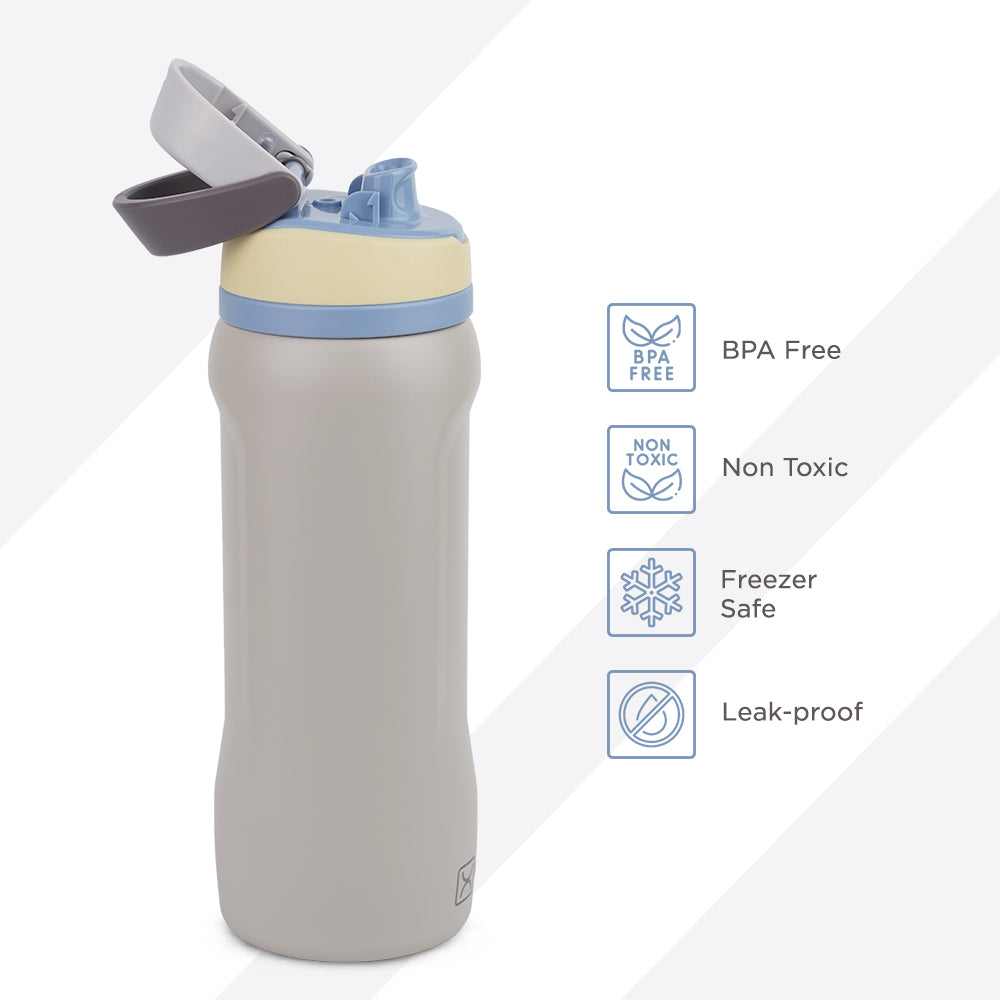Hydrobrew Personalized Sip Switch Stainless Steel Water Bottle - Urban Stone