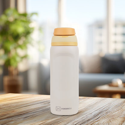 Hydrobrew Sip Switch Stainless Steel Water Bottle - Soft Latte