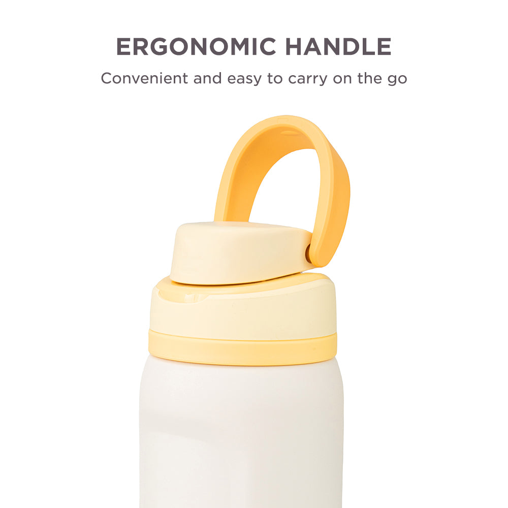 Hydrobrew Sip Switch Stainless Steel Water Bottle - Soft Latte