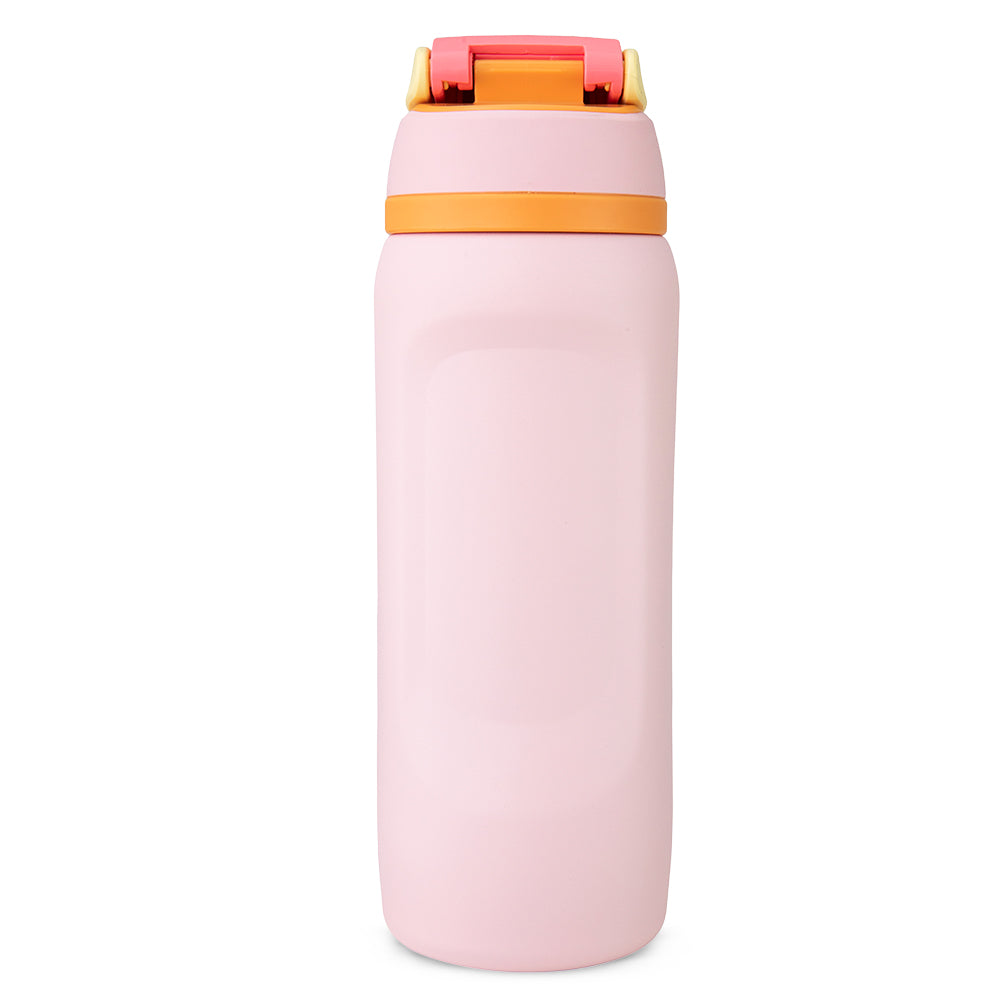 Hydrobrew Personalized Sip Switch Stainless Steel Water Bottle - Pink Sorbet