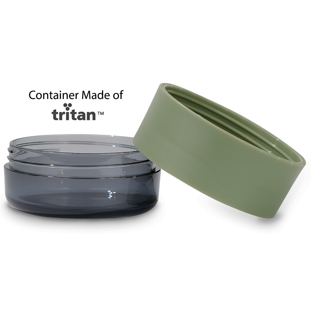 Hydrobrew Sip Core Stainless Steel Bottle w/t Tritan™ Container - 18/8 Premium Double Wall Stainless Steel - URBAN STONE