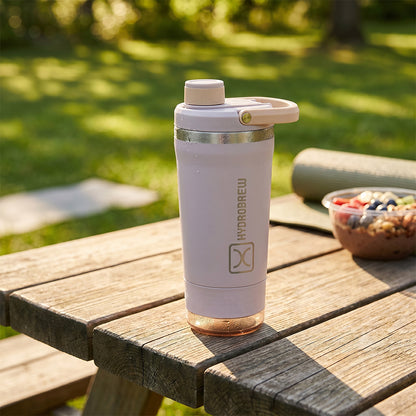 Hydrobrew Sip Core Stainless Steel Bottle w/t Tritan™ Container - 18/8 Premium Double Wall Stainless Steel - OLIVE SAGE