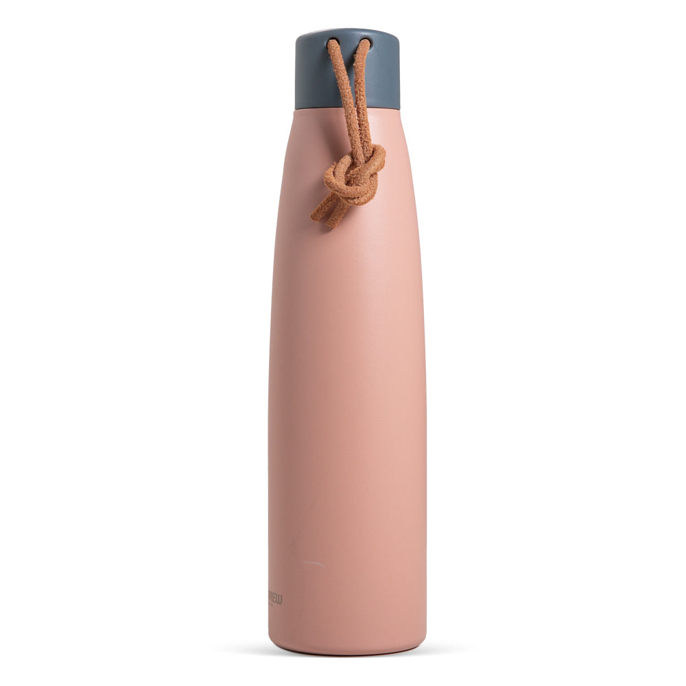 HYDROBREW Vacuum Insulated Water Bottle, 500ml Pink