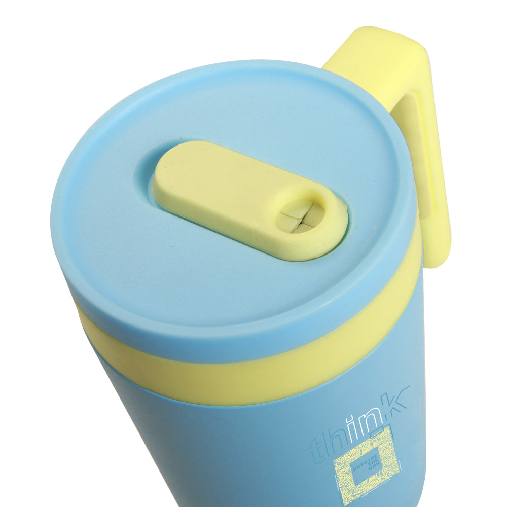 HYDROBREW Fresh Flip Straw Tumbler w/Ceramic Inside, 1200ml Blue