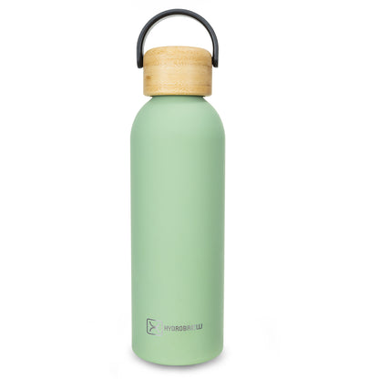 Hydrobrew Double Wall Stainless Steel Water Bottle 500ML  - Olive Green