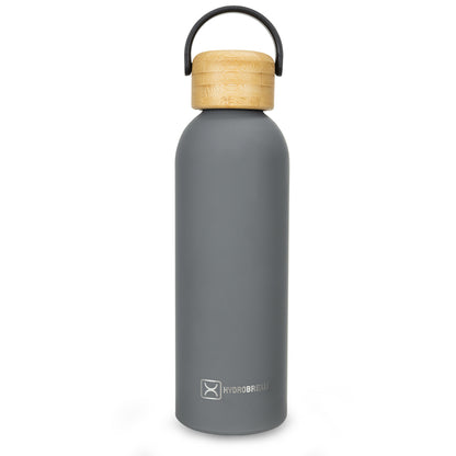 Hydrobrew Double Wall Stainless Steel Water Bottle 500ML  - Grey
