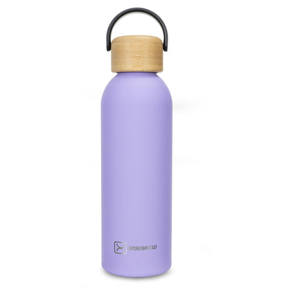 Hydrobrew Double Wall Stainless Steel Water Bottle 500ML  - Purple