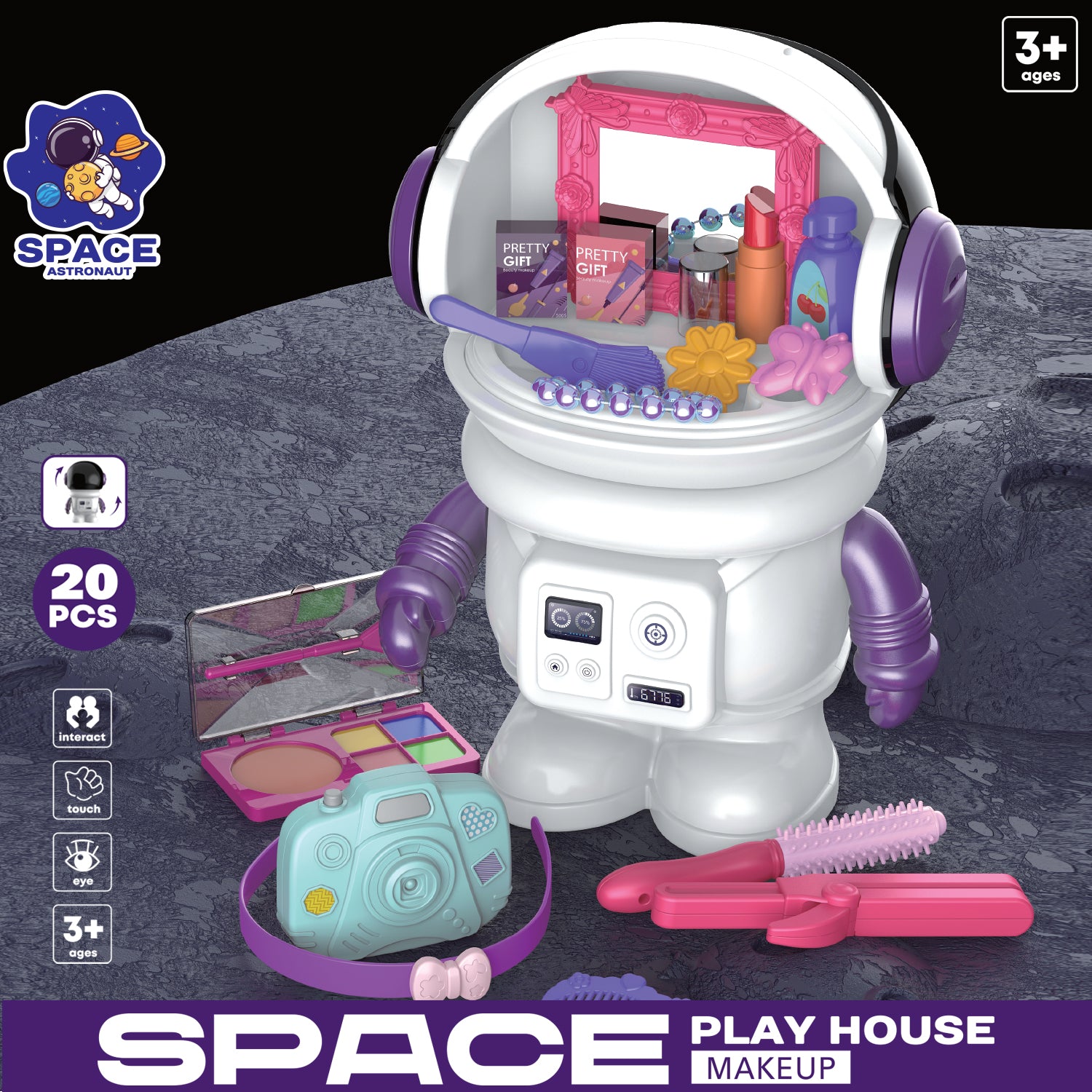 LITTLE STORY 20Pcs Space Pay Set - Multicolor