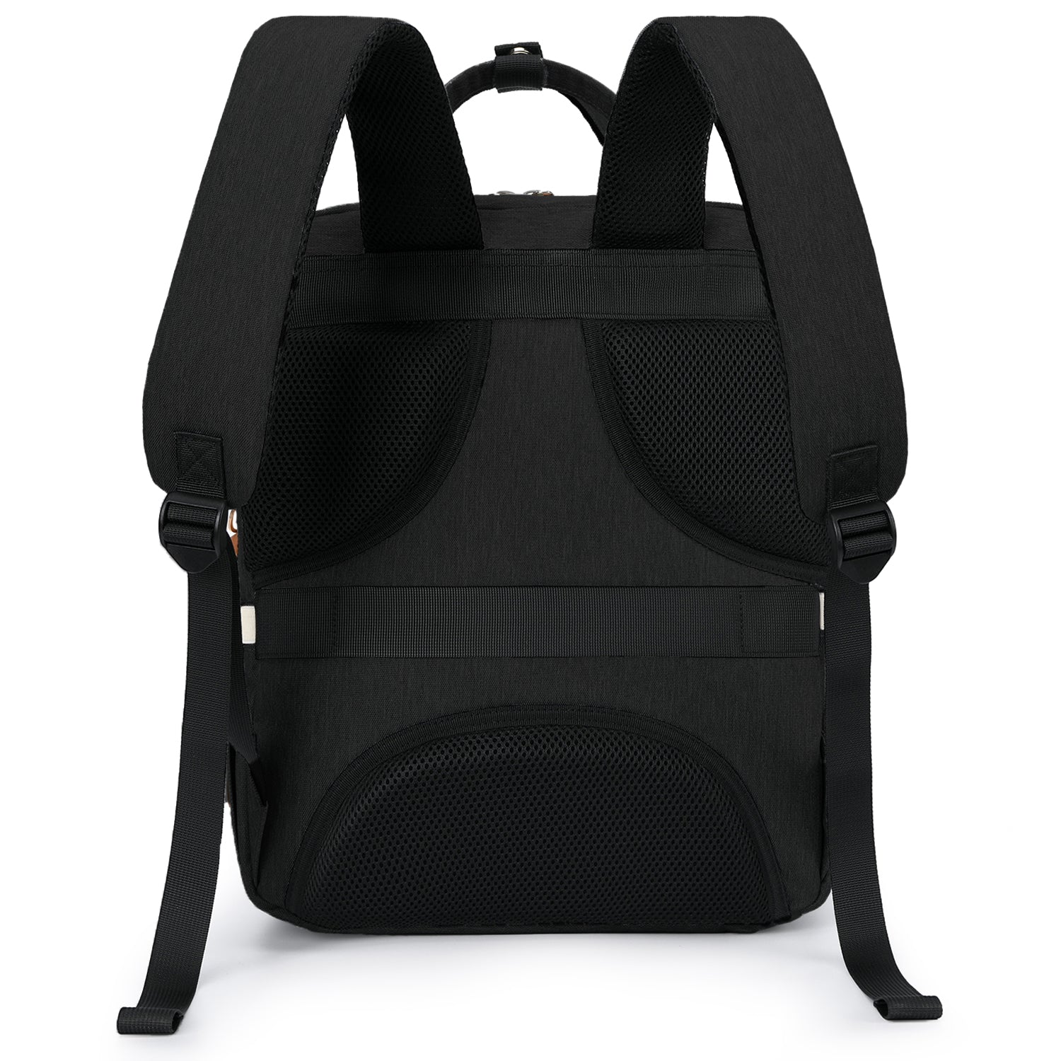 LITTLE STORY 2in1 Diaper Bag w/Sanitizer Bottle keychain & Stroller Hooks - Black