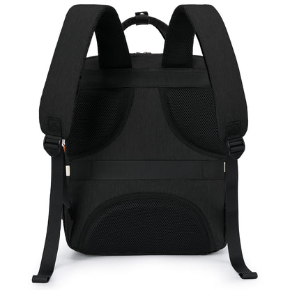 LITTLE STORY 2in1 Diaper Bag w/Sanitizer Bottle keychain & Stroller Hooks - Black