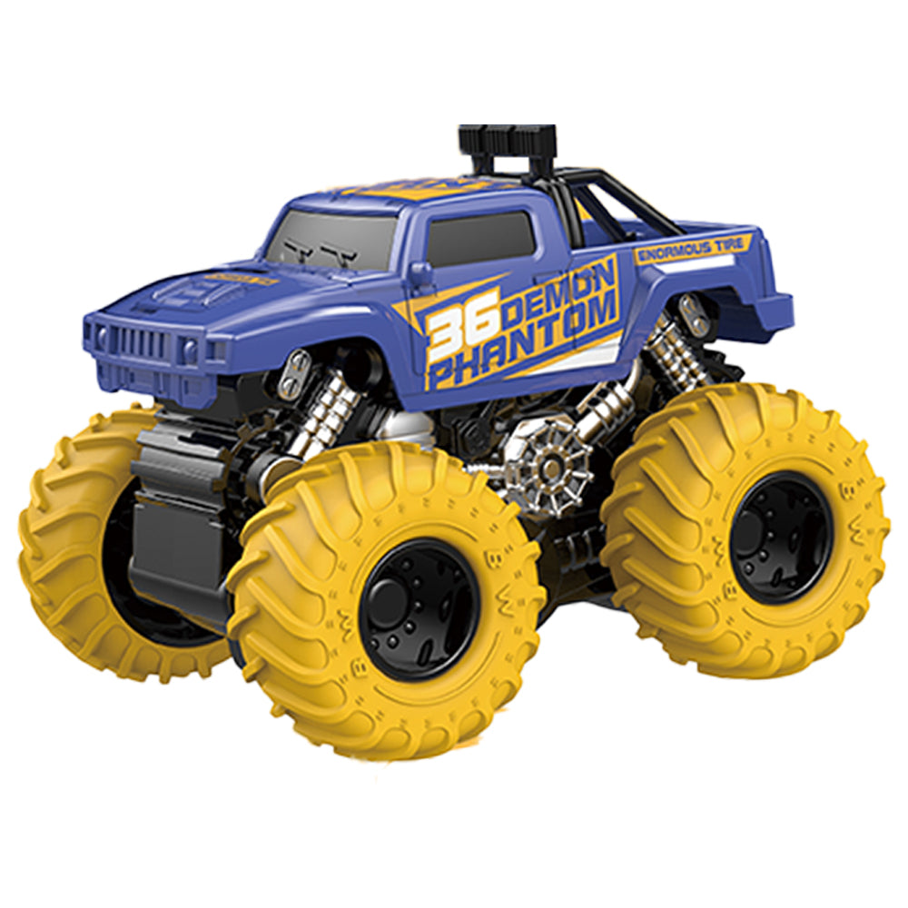 Little Story 4X4 Inertia Die Cast Car - Yellow