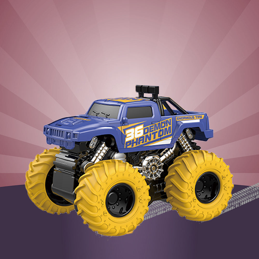 Little Story 4X4 Inertia Die Cast Car - Yellow