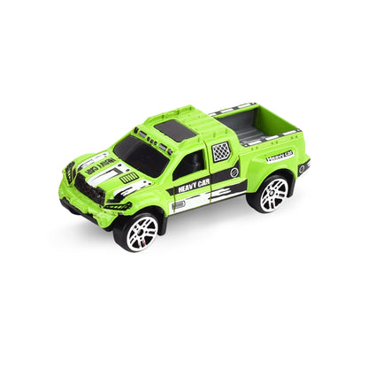 LITTLE STORY Alloy Sliding Pickup Toy Truck (6 Pcs) - Multicolor