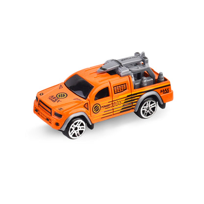 LITTLE STORY Alloy Sliding Pickup Toy Truck (6 Pcs) - Multicolor