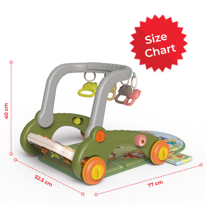 LITTLE STORY Walker 6in1 Baby Activity Center - Green