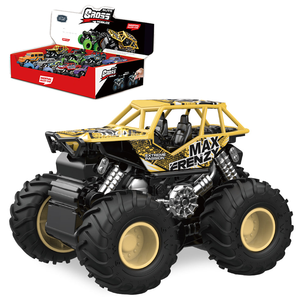 LITTLE STORY 8Pcs 4X4 Inertia Toy Car Set