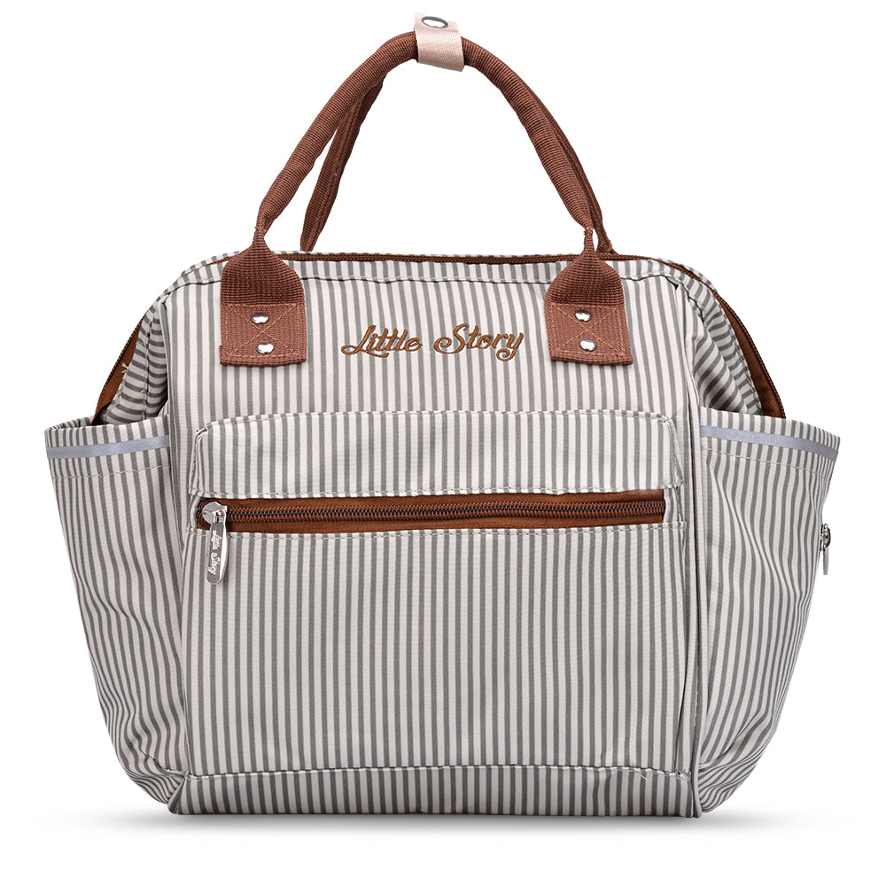 LITTLE STORY Ace Diaper Bag - Ivory