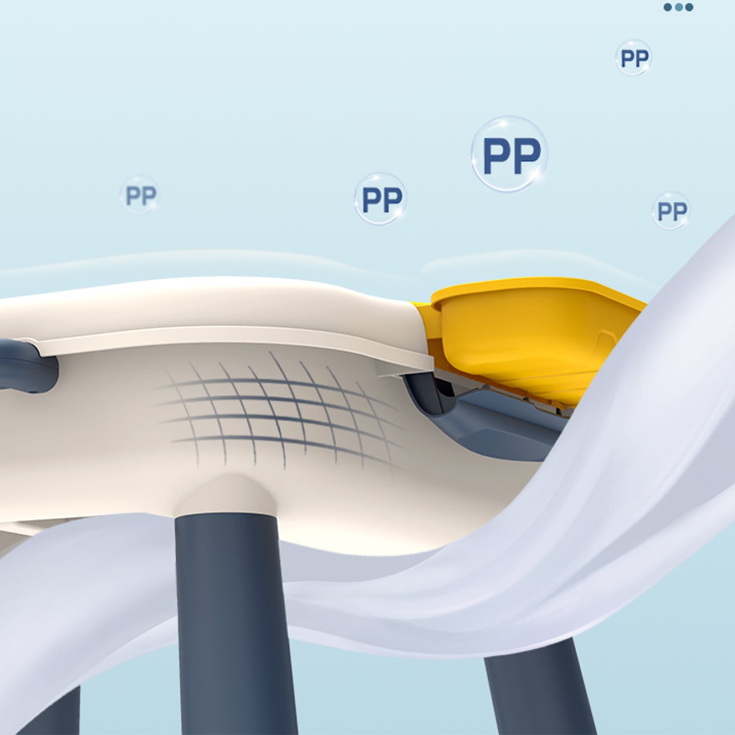 Little Story Baby Nursing and Feeding Pillow - Leaves, 0-9 Months