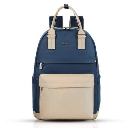LITTLE STORY Kenzie Mom Dad Travel Diaper Backpack - Dark Blue