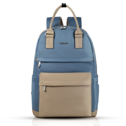 LITTLE STORY Kenzie Mom Dad Travel Diaper Backpack - Blue
