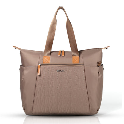 LITTLE STORY Zurich Pack and Go Baby Travel Diaper Bag - Beige