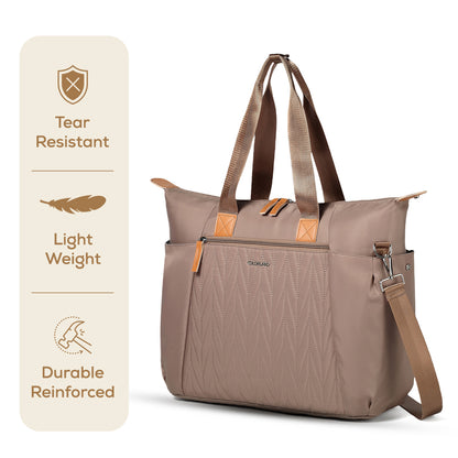 LITTLE STORY Zurich Pack and Go Baby Travel Diaper Bag - Beige