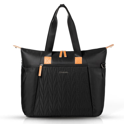 LITTLE STORY Zurich Pack and Go Baby Travel Diaper Bag - Black