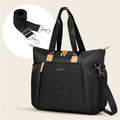 LITTLE STORY Zurich Pack and Go Baby Travel Diaper Bag - Black