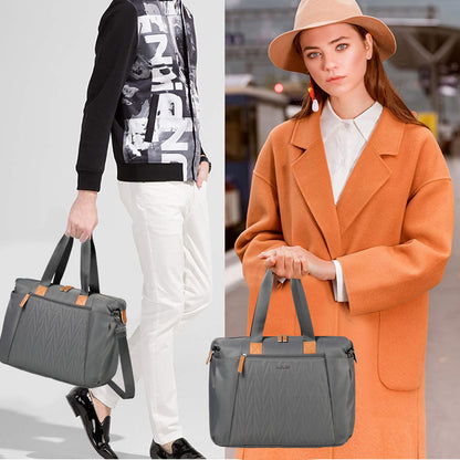 LITTLE STORY Zurich Pack and Go Baby Travel Diaper Bag - Grey