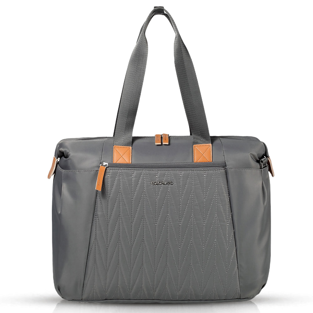 LITTLE STORY Zurich Pack and Go Baby Travel Diaper Bag - Grey
