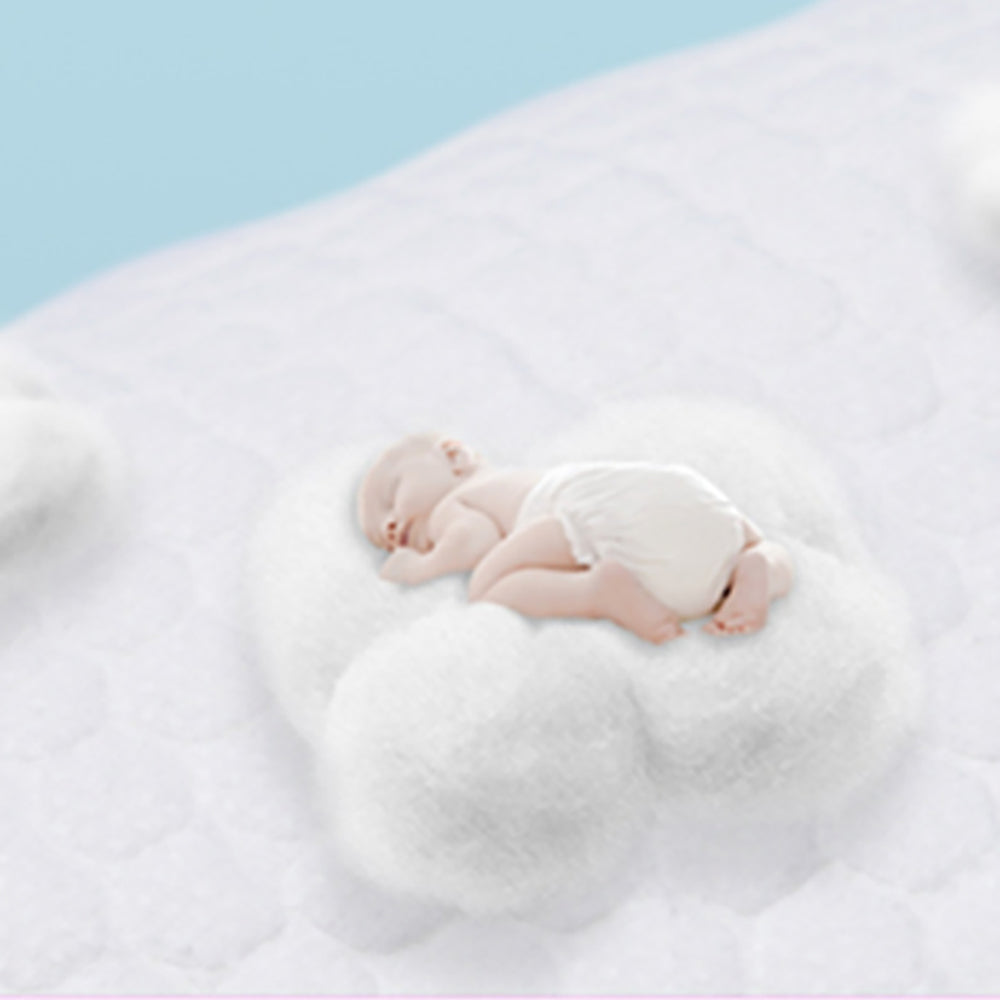 LITTLE STORY - Disposable Diaper Changing Mats - Pack of 50pcs - Blue