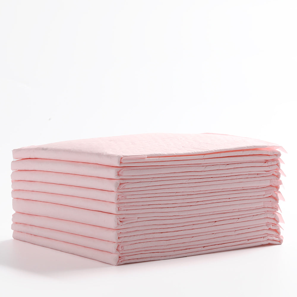 LITTLE STORY - Disposable Diaper Changing Mats - Pack of 50pcs - Pink