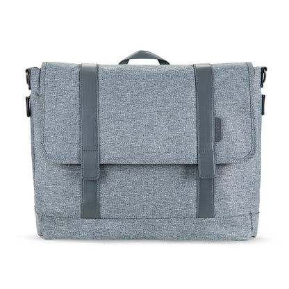 LITTLE STORY Dad's Diaper Bag w/Changing Mat & Stroller Straps - Grey