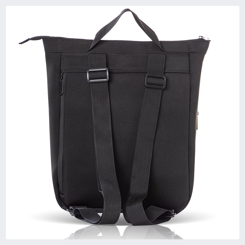 LITTLE STORY Mommy Diaper Bag w/Changing Mat – Black