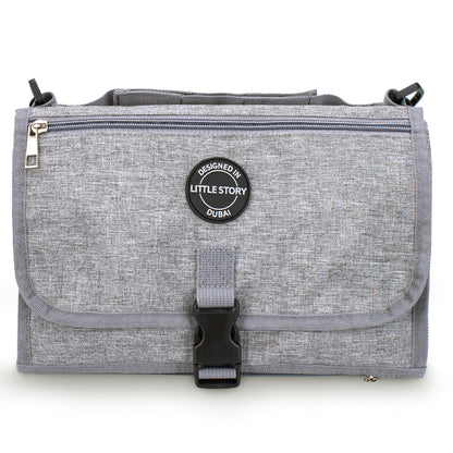 LITTLE STORY Diaper Changing Station Kit - Grey