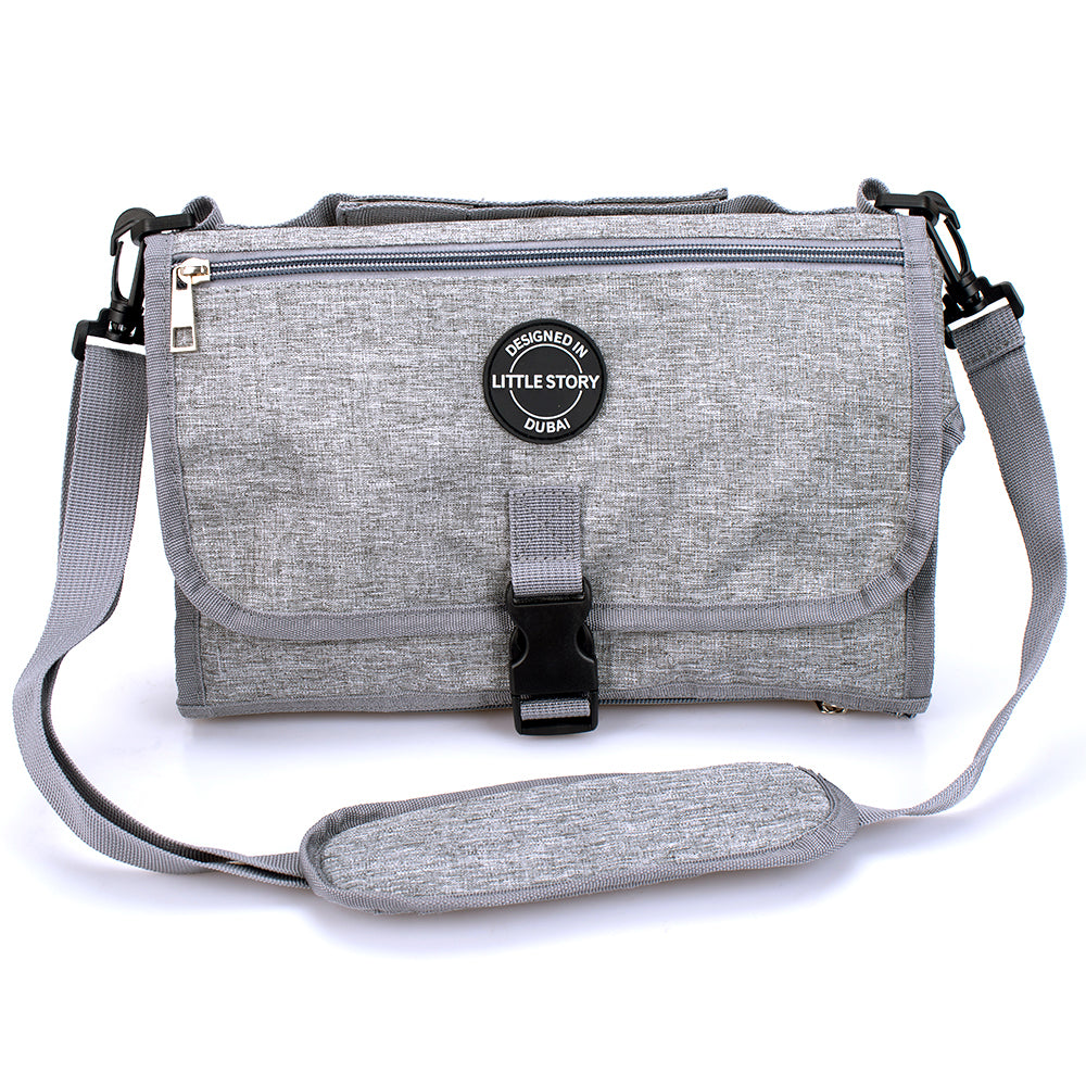 LITTLE STORY Diaper Changing Station Kit - Grey