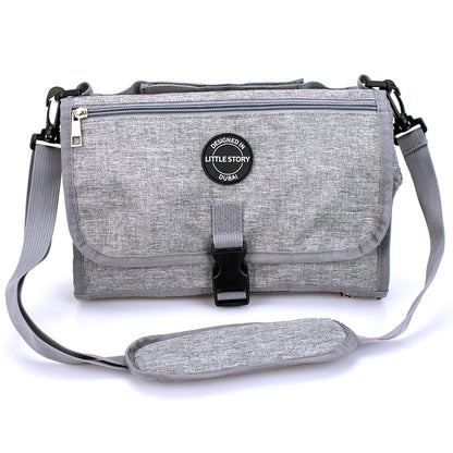 LITTLE STORY Diaper Changing Station Kit - Grey