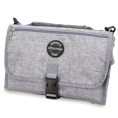 LITTLE STORY Diaper Changing Station Kit - Grey