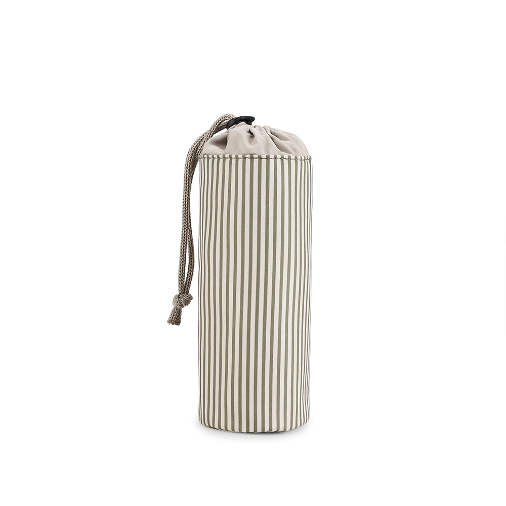 LITTLE STORY set of 3 Diaper Backpack with Changing Mat and Bottle Bag - Beige