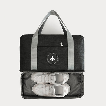 LITTLE STORY Travel Bag - Black