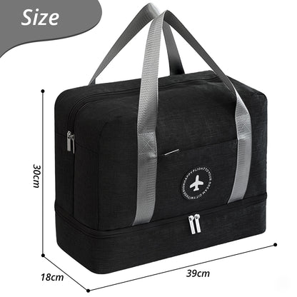 LITTLE STORY Travel Bag - Black