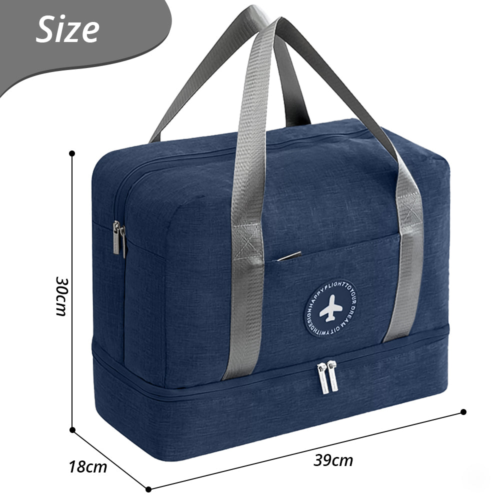LITTLE STORY Travel Bag - Blue