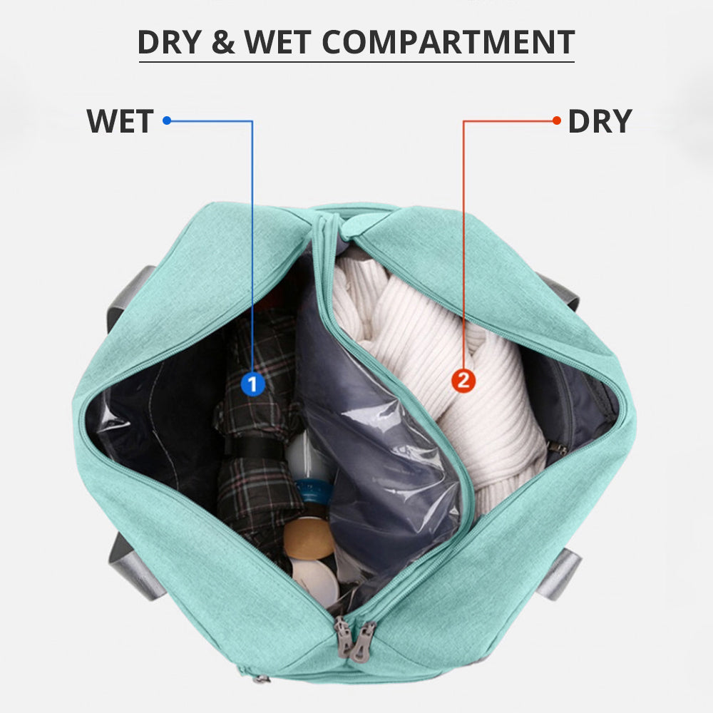LITTLE STORY Travel Bag - Green