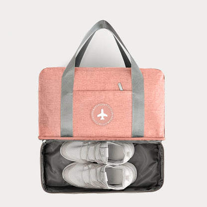 LITTLE STORY Travel Bag - Pink