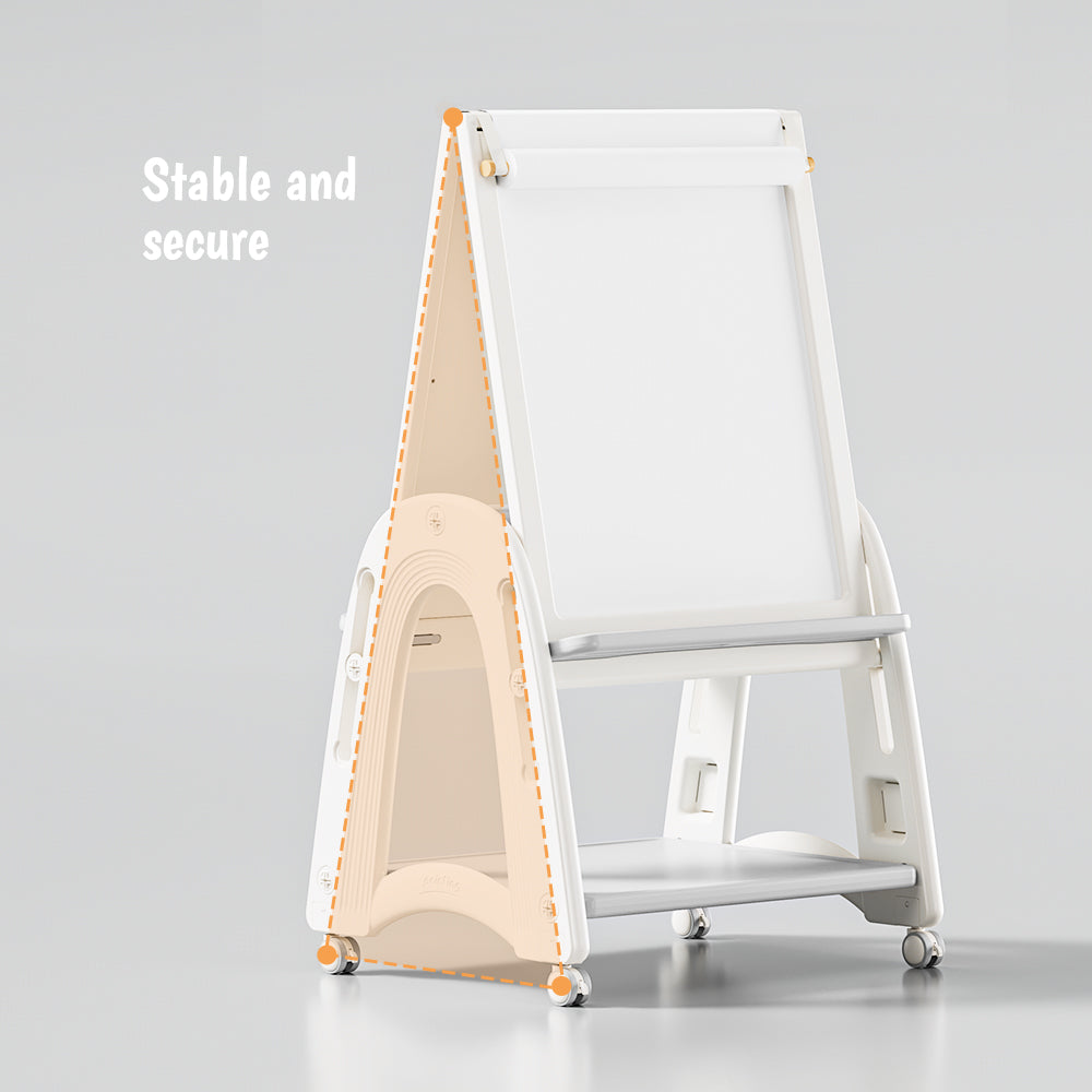 Little Story Double Sided Drawing Board - White