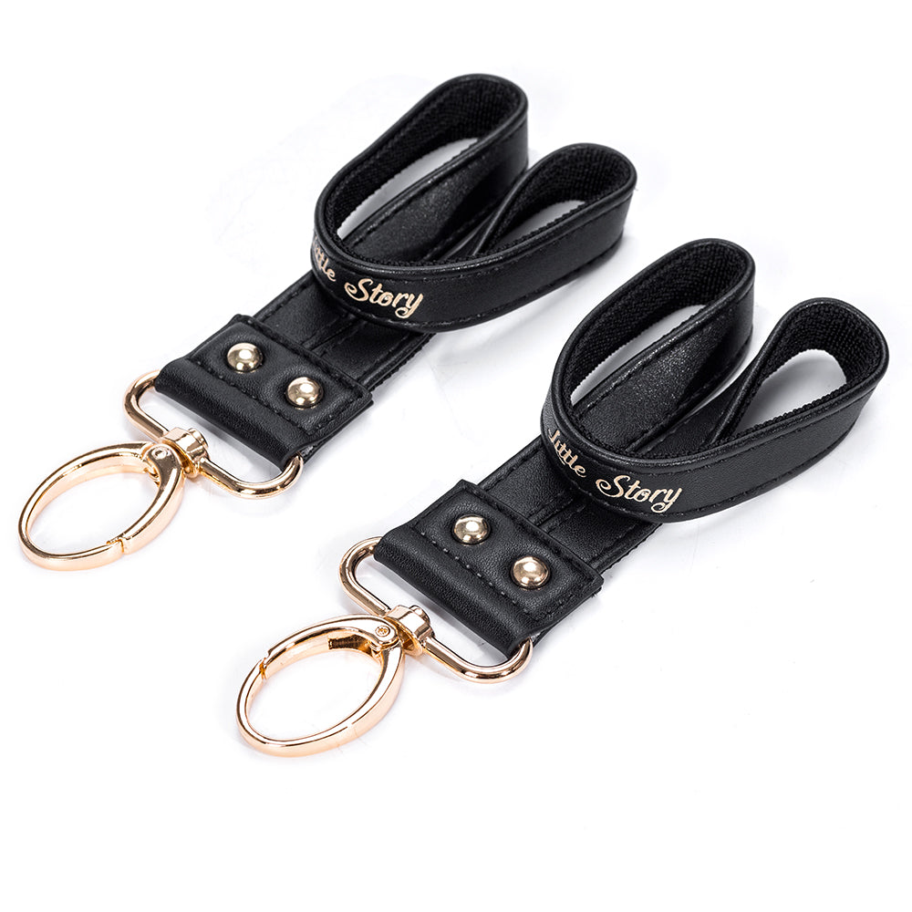 LITTLE STORY Premium Stroller Hooks - Black