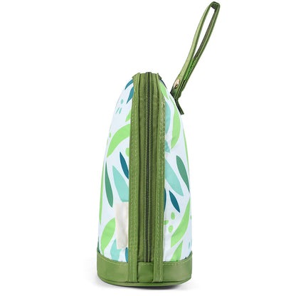 Little Story Insulated Bottle Bag - Green Tropical