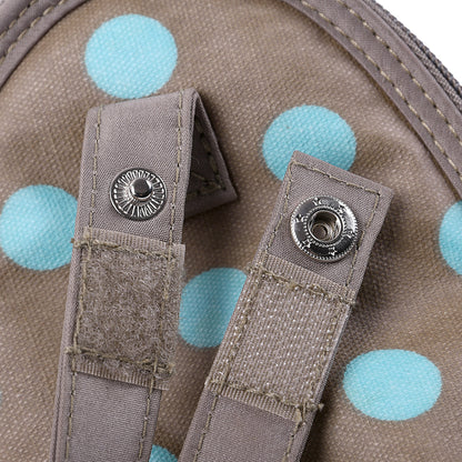 Little Story Insulated Bottle Bag - Polka Brown