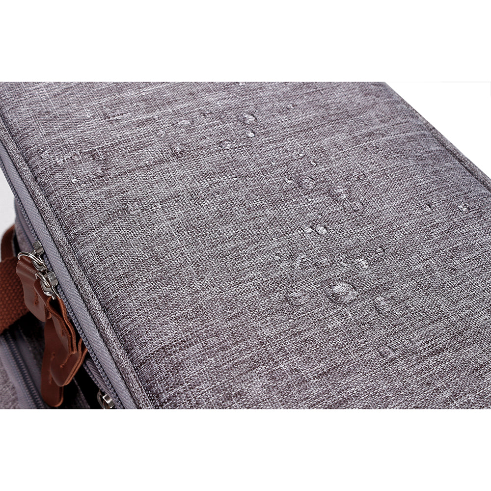 حقيبة غداء/زجاجة معزولة من ليتل ستوري - رمادية